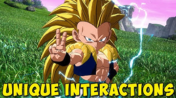 Dragon Ball Sparking Zero - Gotenks (Super Saiyan 3) Unique Interactions