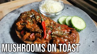 Mushrooms on Toast│Easy Recipe for DELICIOUS Mushroom Dish