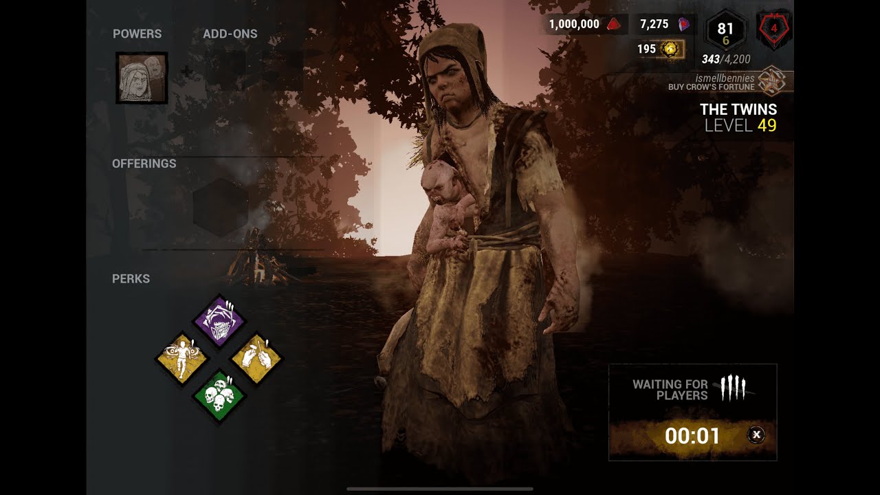 Rank 1 Pro Twins Gameplay | Dead by Daylight Mobile