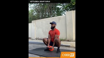 Kettlebell Squat Curls