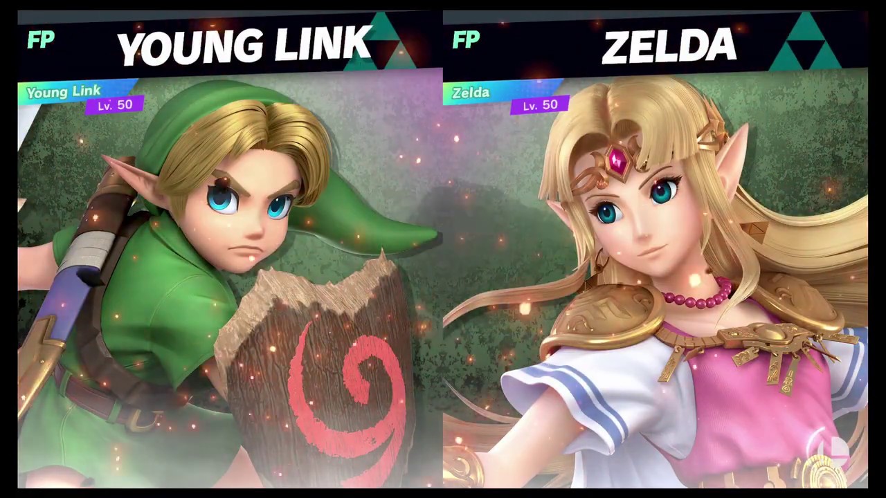 Super Smash Bros Ultimate Amiibo Fights Request #4073 Young Link vs ...