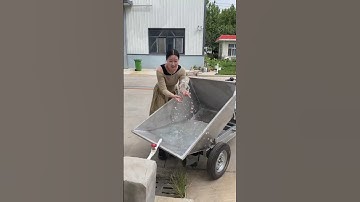 Electric tricycle! Self unloading trucks! Agricultural Machinery #electrictricycle #trending #viral