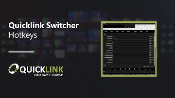 QuickLink StudioPro: Hotkeys