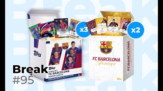 Break #94 #95 #96 Hattrick Premier Leauge &amp; Barcelona Forever/Team Set &amp; Los Blancos Real Madrid