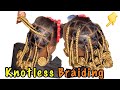 Look  learn how to grip hair for knotless braids  simple steps to grab