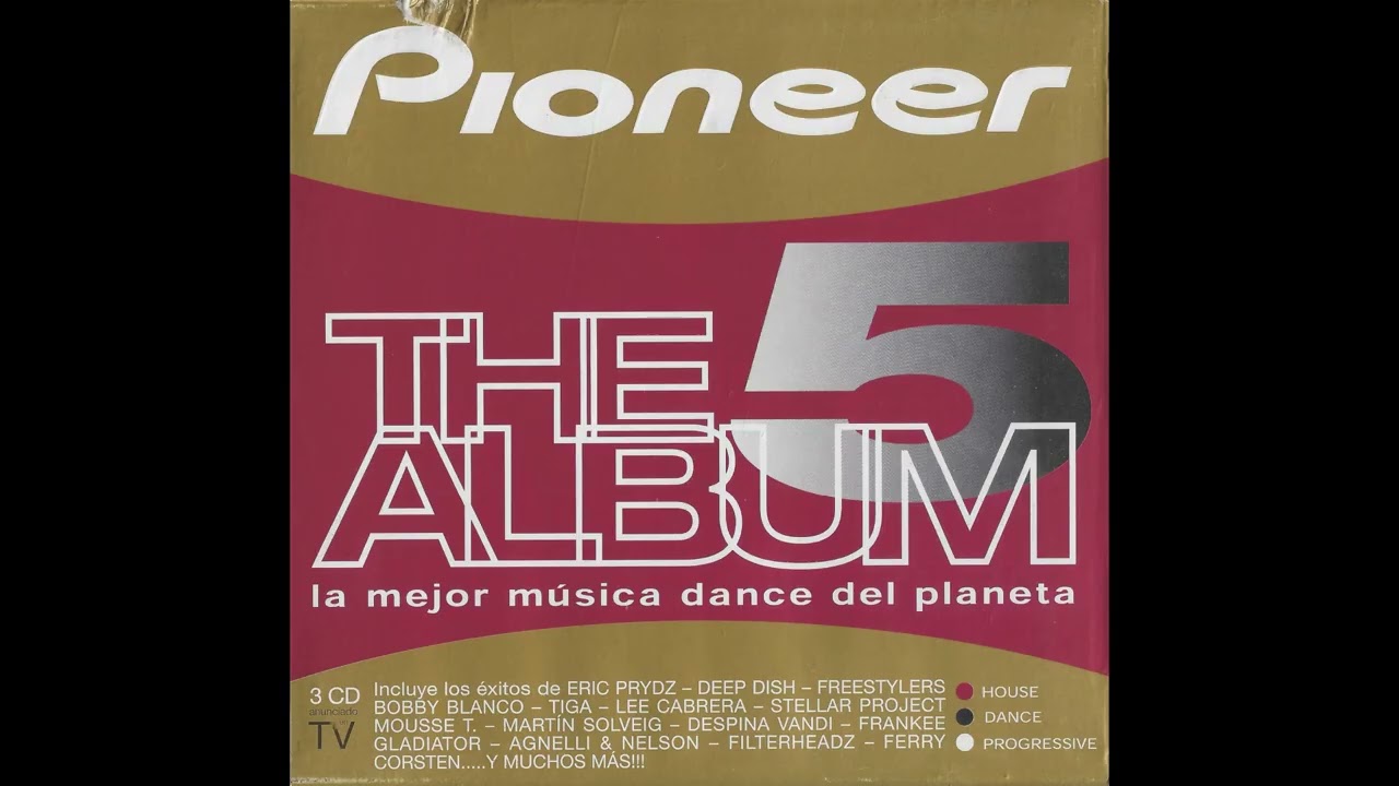 Pioneer The Album Vol. 5 - 3 CD's - 2004 - Blanco Y Negro Music