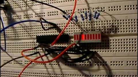 second "Hello World" Atmega8 code