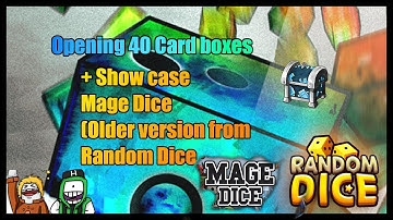 openning 40 boxes + showcase Magic Dice (Random Dice Older version)