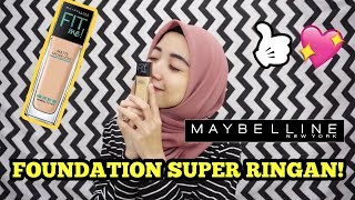 MAYBELLINE Fit Me Foundation Matte+Poreless 128 Warm Nude Review