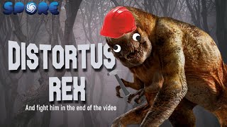 Making A Distortus Rex From Jurassic World Rebirth In SPORE !