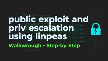 Public Exploit & Privilege Escalation Using LinPEAS | Walkthrough HTB