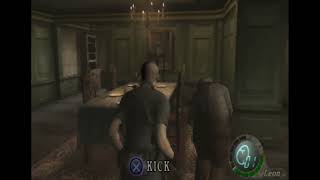 Resident Evil 4 PS2 | Dr.Salvador - Knife Only Fight