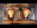 FROM 613 BLONDE TO GINGER/SPICE |WATER COLOR METHOD + PLUCKING| ft. Posh Babe Hair