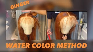 FROM 613 BLONDE TO GINGER/SPICE |WATER COLOR METHOD PLUCKING| ft. Posh Babe Hair FROM 613 BLONDE TO GINGER/SPICE |WATER COLOR METHOD PLUCKING| ft. Posh Babe Hair