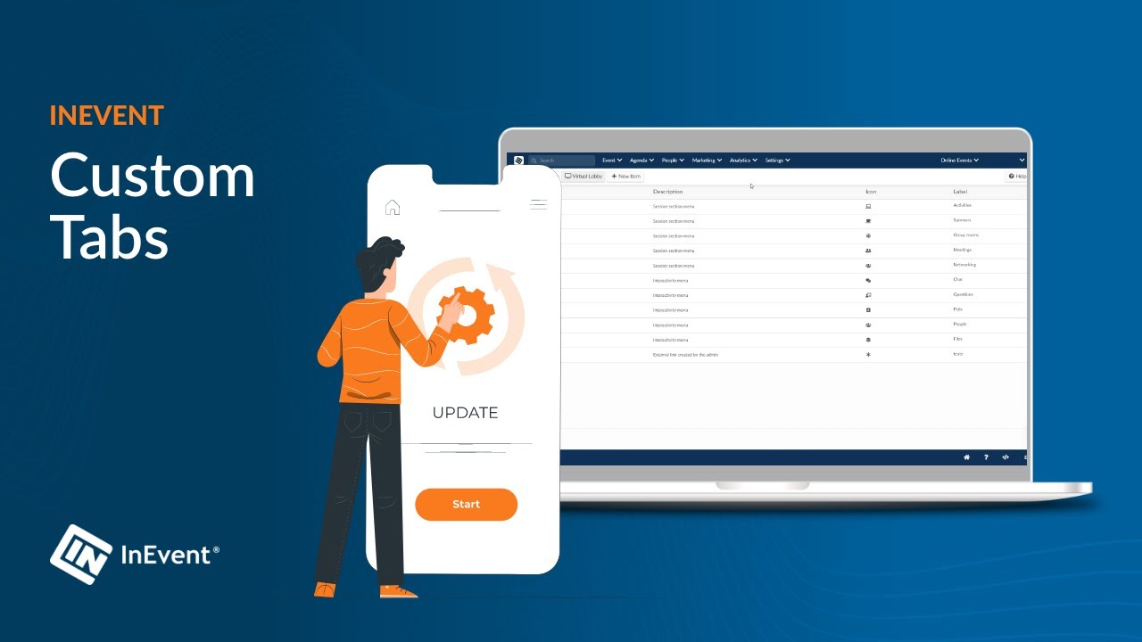 InEvent - Custom Tabs
