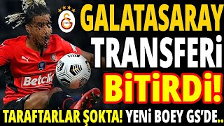 Galatasaray Transferi̇ Bi̇ti̇rdi̇ Yeni̇ Boey G. Sarayda....