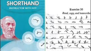 Exercise 35 | chapter 10 | loops ST and STR | pitman shorthand | stenography practice 