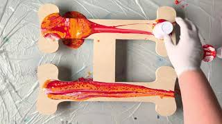 How to Pour On Wood Cutouts