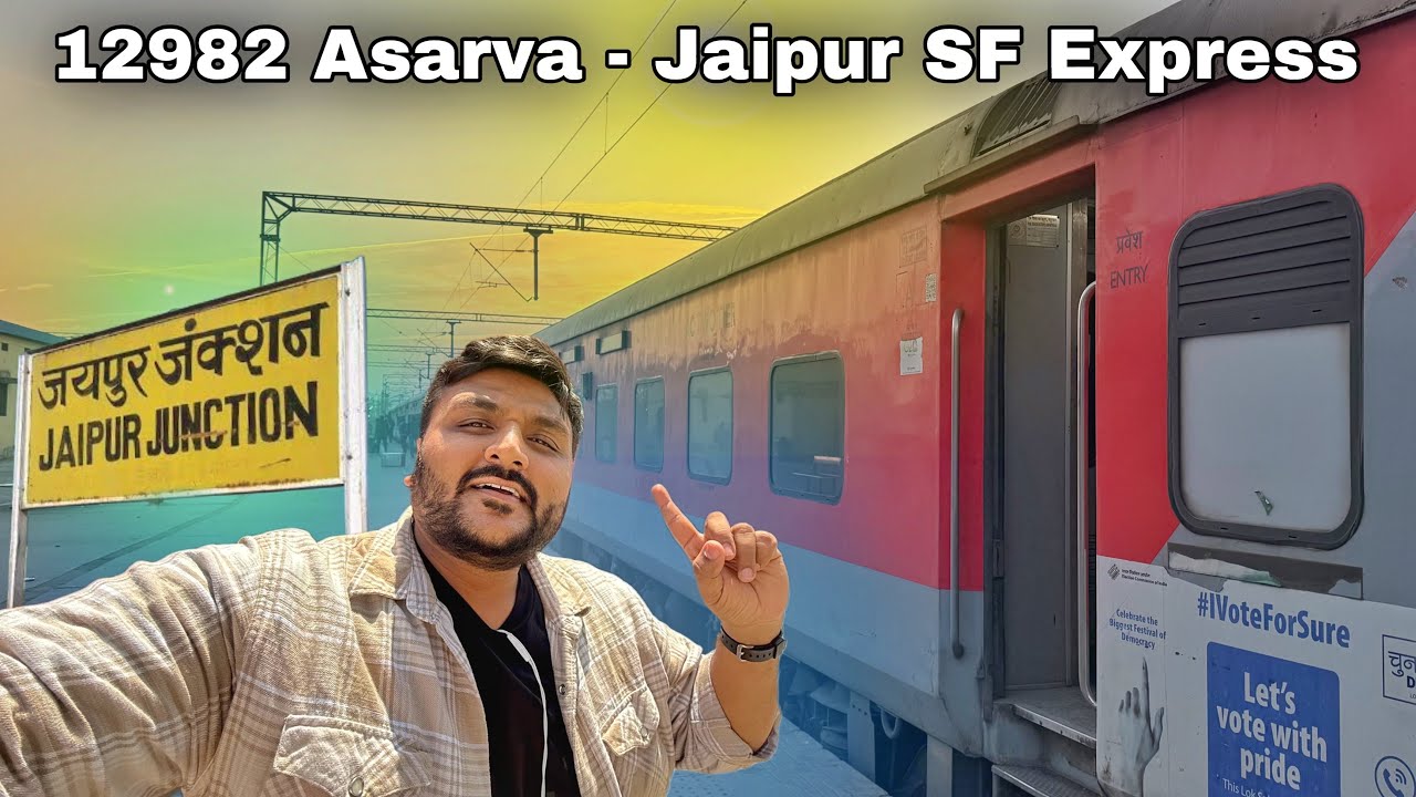 Jaipur Ki Most Demanding Train mein Journey Experience & IRCTC food Review || Indian Railways