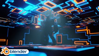 Blender Tutorial - Create this SCI-Fi Scene In Blender 3.0 / #blender3d, #b3d Guide