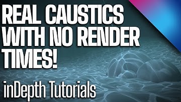 Real Caustics with no extra render time!| InDepth Tutorials
