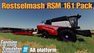 Rostselmash RSM 161 Pack   / FS22 mod for all platforms