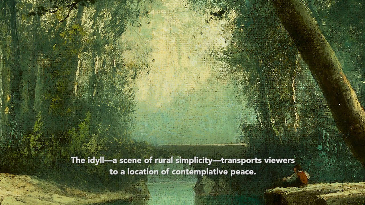 "Woodland Stream, An Idyll" by Robert S. Duncanson