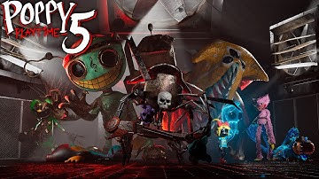 Poppy Playtime: Chapter 5 - ALL NEW BOSSES COMPLETED (Season 2-3)