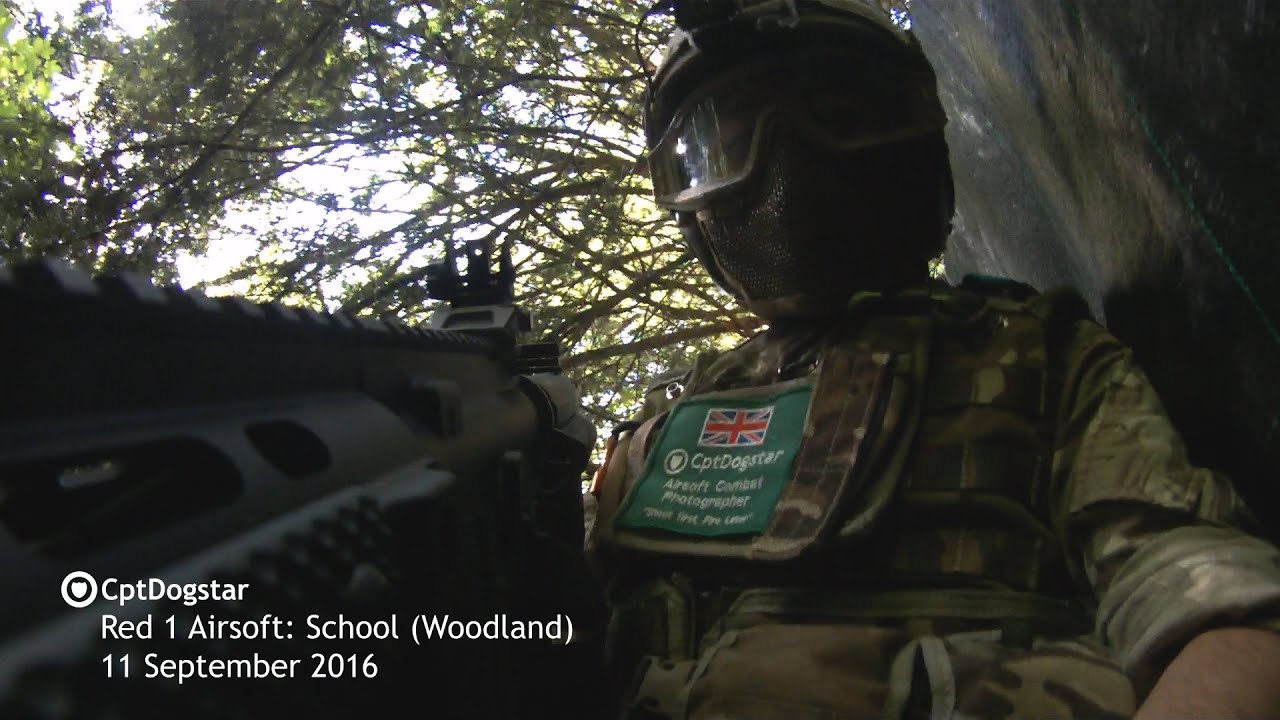 Red 1 Airsoft: School & Woodland - 11 September 2016