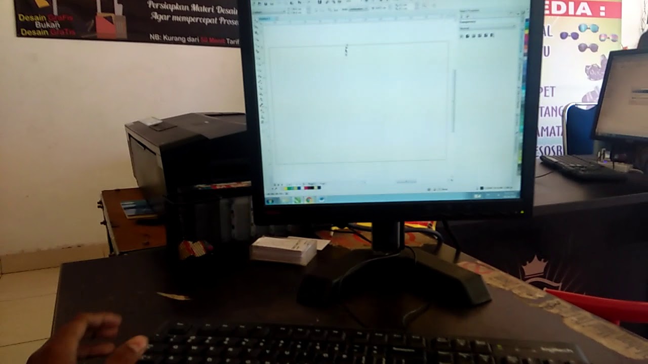Cara Copy Paste ( Copas) Ms Word Ke Corel Draw - YouTube
