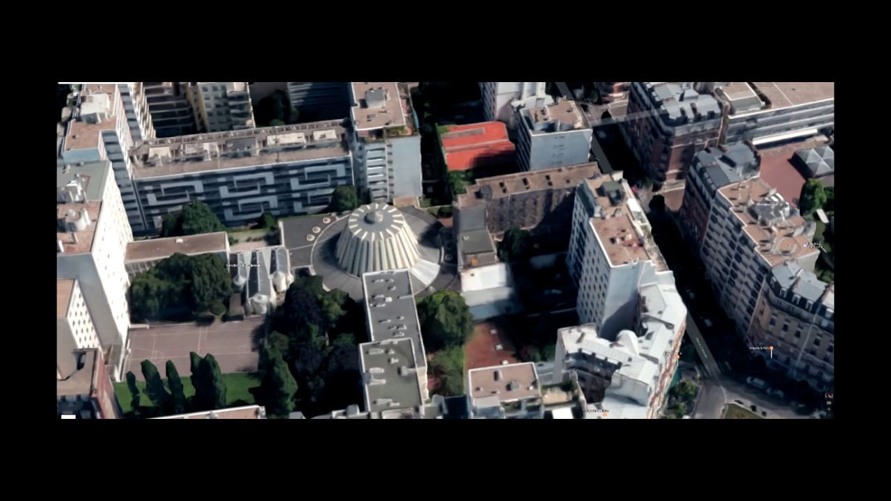Notre Dame de la Salette Vue du ciel YouTube