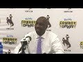 Allen Edwards -- San Jose State postgame