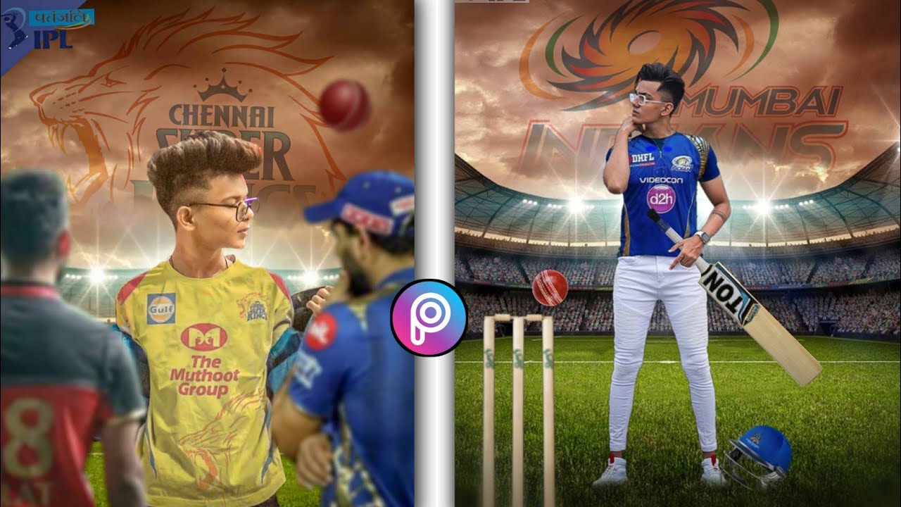IPL Photo Editing PicsArt MI | PicsArt LPL Mumbai Indians Photo Editing Tutorial | Step by Step