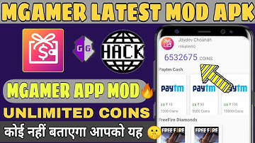 Mgamer Mod apk Latest Version 😱 || Mgamer app unlimited trick || Earn free Google Play Redeem Code