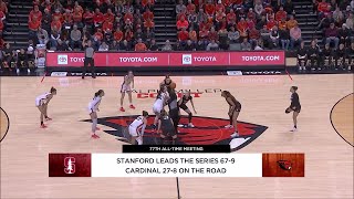 4th QUARTER: #4 Stanford Cardinal vs #11 Oregon State Beavers | Pac-12 Women's College Basketball