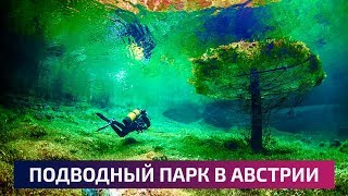 Подводный парк в Австрии «Зеленое Озеро» | Grüner See