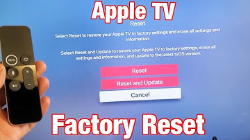 Apple TV 4K: How to Factory Reset Back to Original Default Settings (Clean Slate or Selling)