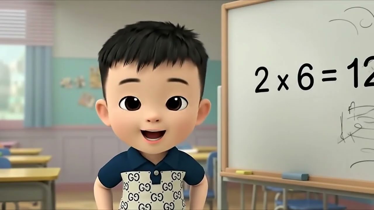 🎵 Multiplication by 2 | Times Table Song for Kids | Bảo Bảo TV