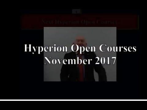 Hyperion Open Courses, November 2017