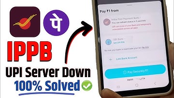 ippb server problem today | india post payment server problem | upi issue at your ippb bank phonepe