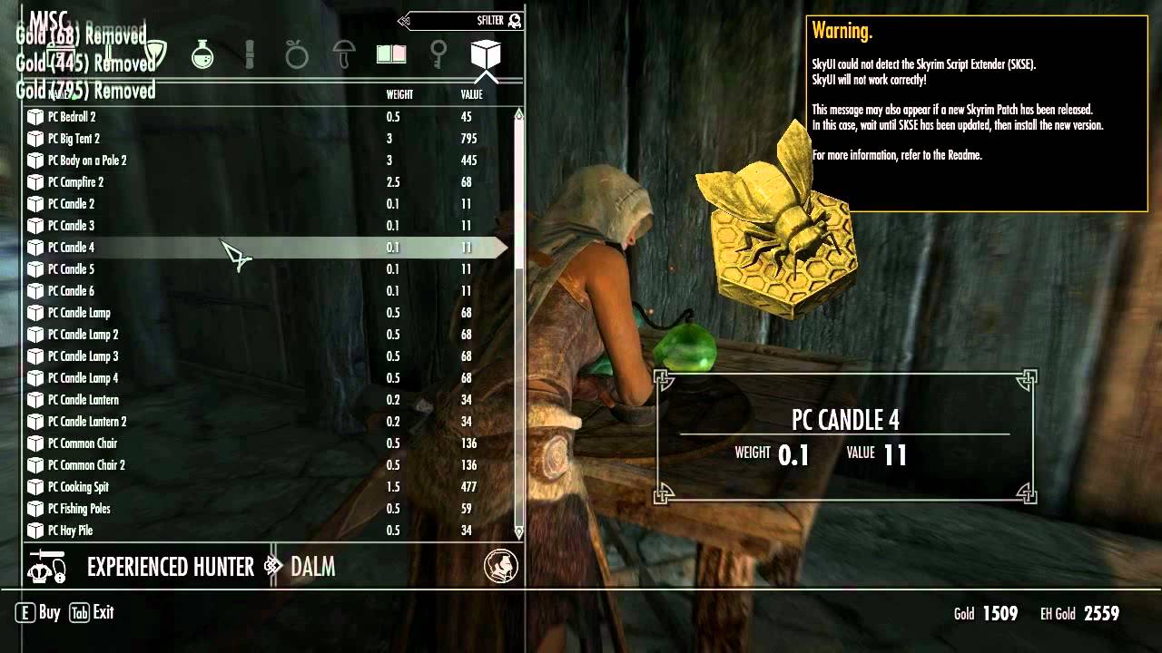 Skyrim Mod Spotlights - Portable Campsite