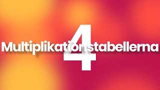 4:ans multiplikationstabell - musik 'Gångertabellerna' från Årstaskolan by Micke Kring 9,773 views 1 year ago 54 seconds