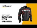 Test produit  moto journal met  lpreuve le blouson ixon sprinter 