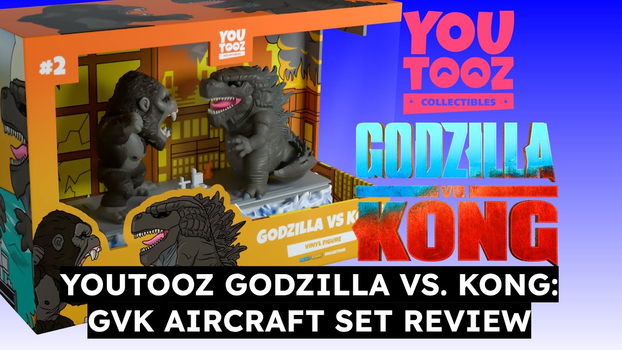 REVIEW | Youtooz Collectibles - Godzilla VS. Kong (Aircraft Carrier Set) - Godzilla VS. Kong (2021)