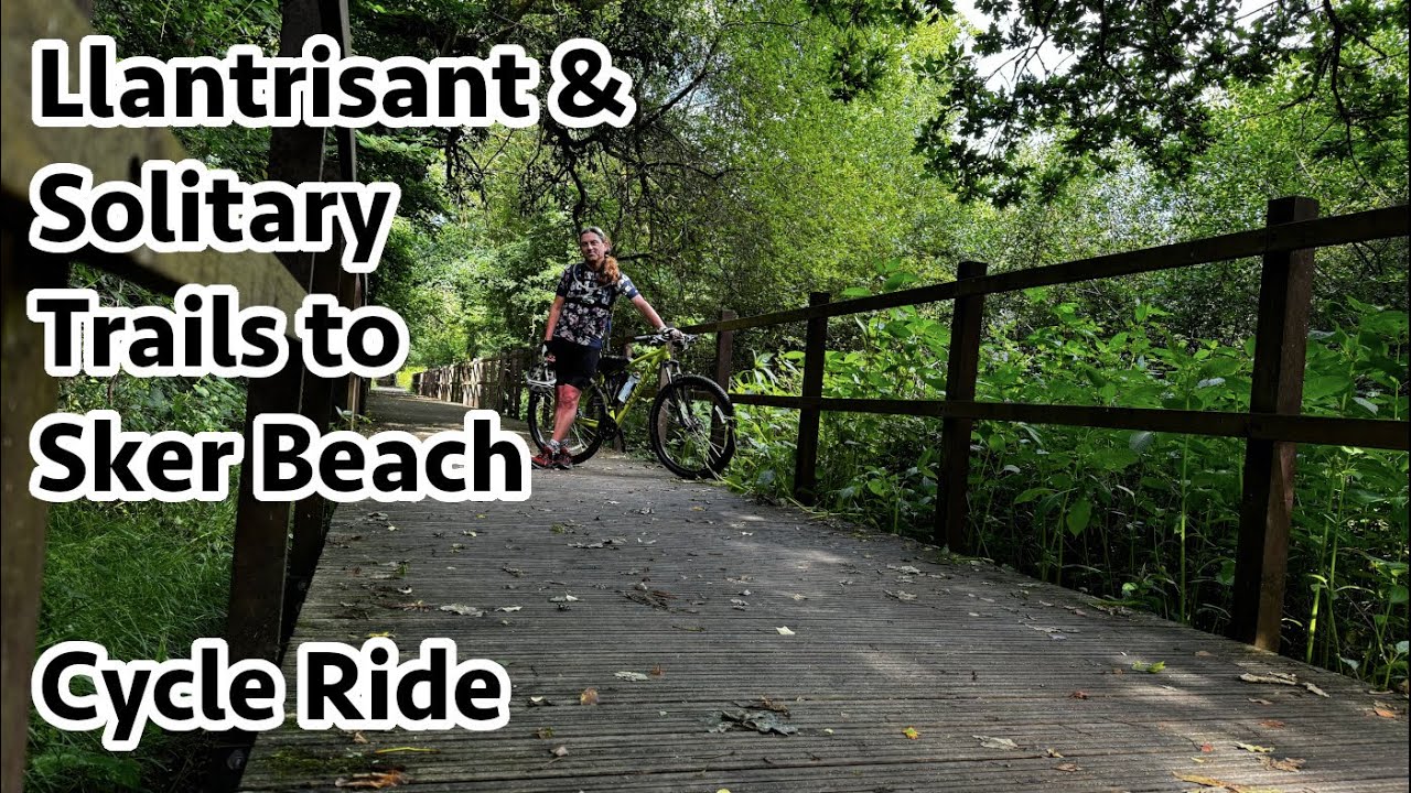 Llantrisant and the Solitary Trails to Sker Beach Cycle Ride