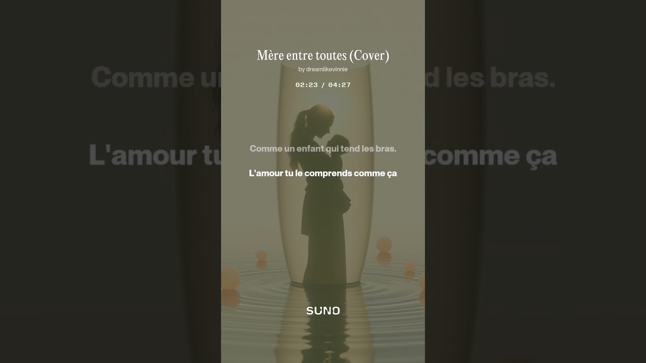 Mère entre toutes #chansonfrancaise #composer #lyrics #malevoice