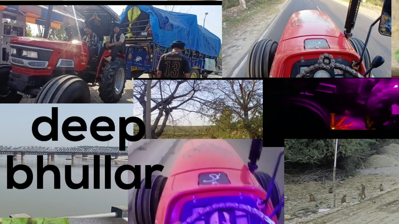 Way to Anandpur ਸਾਹਿਬ 🚩                                                new vlog Arjun ਟ੍ਰੈਕਟਰ 