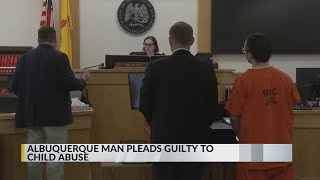 Albuquerque man pleads guilty to child abuse charge