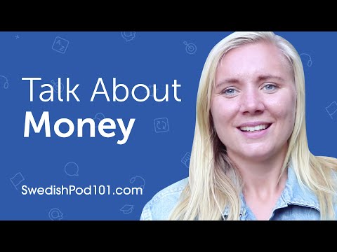 How To Talk About Money In Swedish?