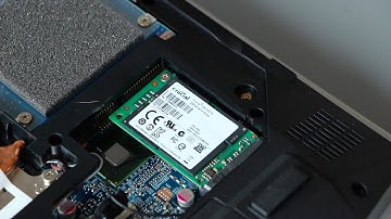 Install mSATA SSD on Sager NP7338 / Clevo W230SS Laptop